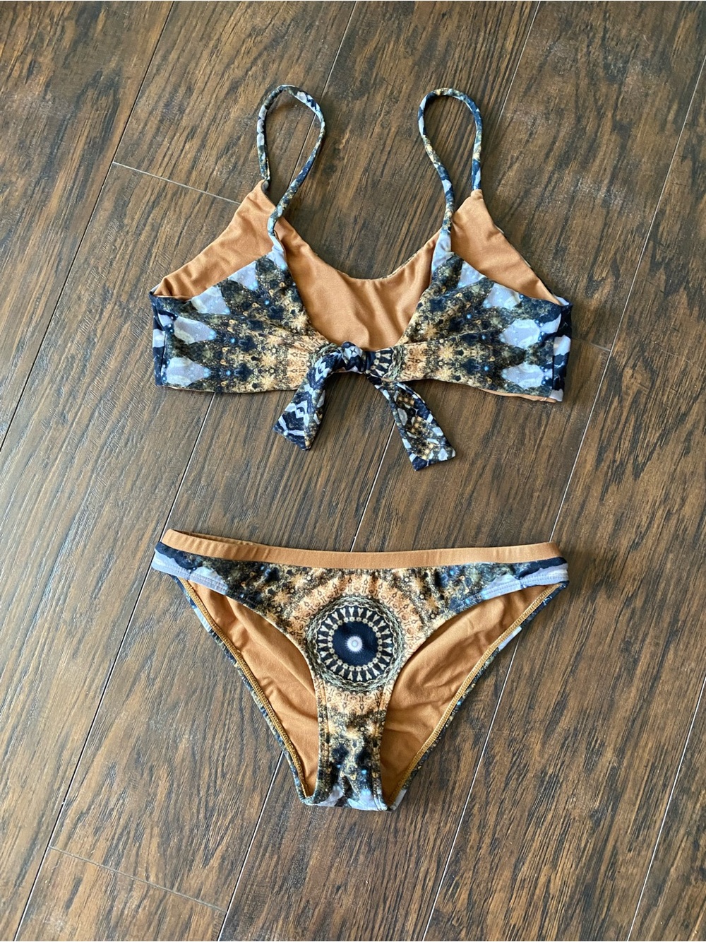 Wolven Noor Two-Piece Bikini Set Size S